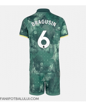 Tottenham Hotspur Radu Dragusin #6 Echipament de Fotbal Replică 2024-25 Copii Treilea (+ Șorturi)